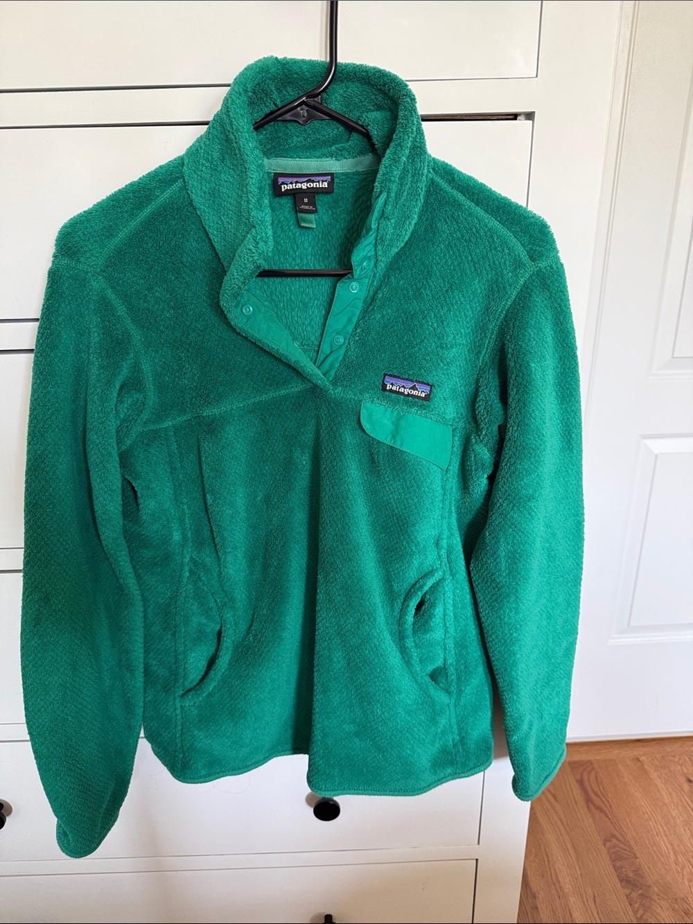 Patagonia Green Snap Pullover Fleece
